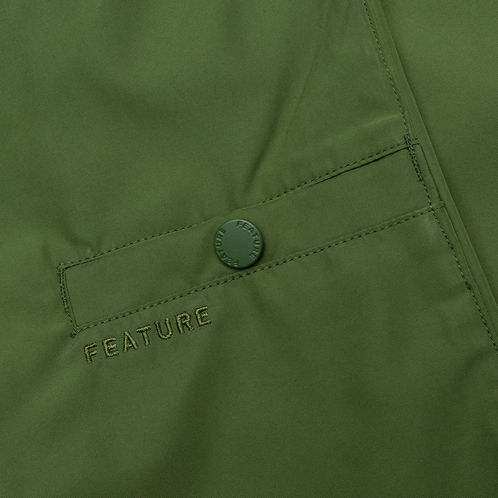 Andre Nylon Short - Olive