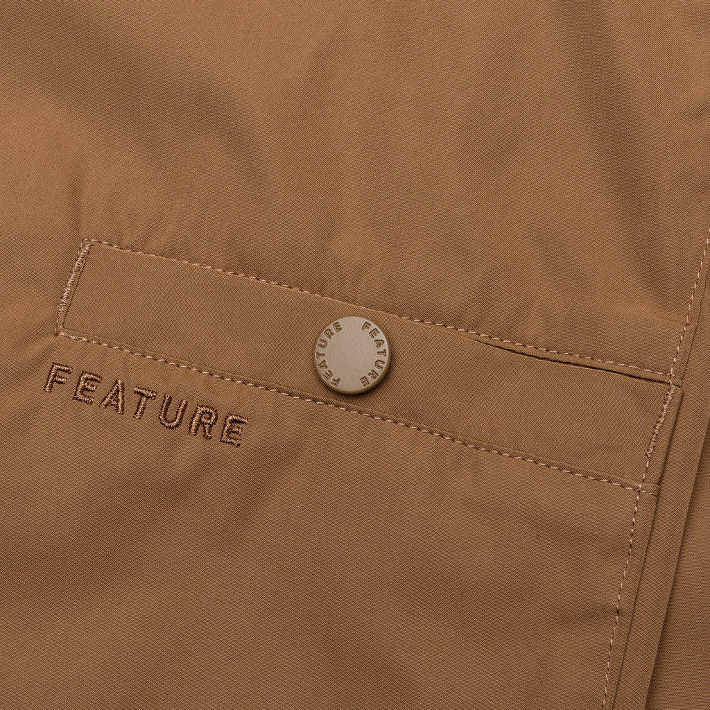 Andre Nylon Short - Tan