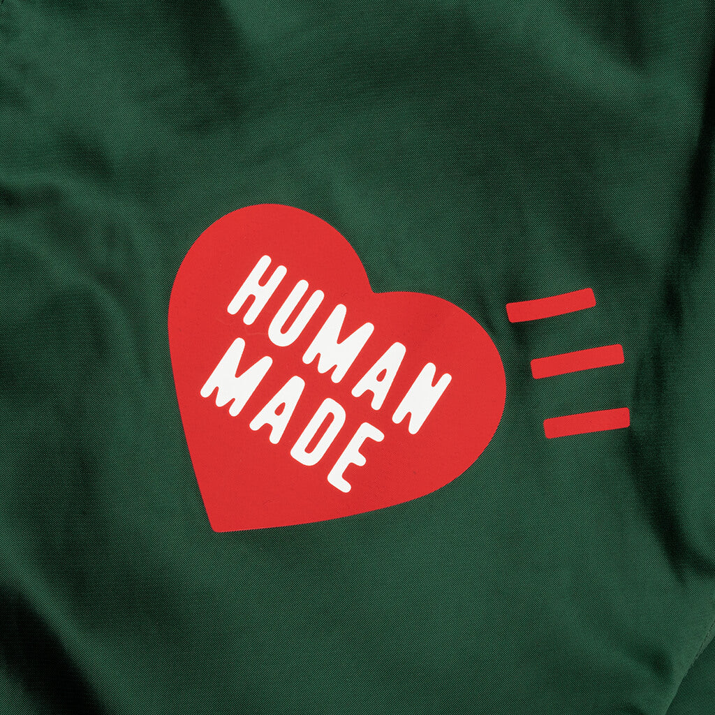Nylon Stadium Jacket - Green