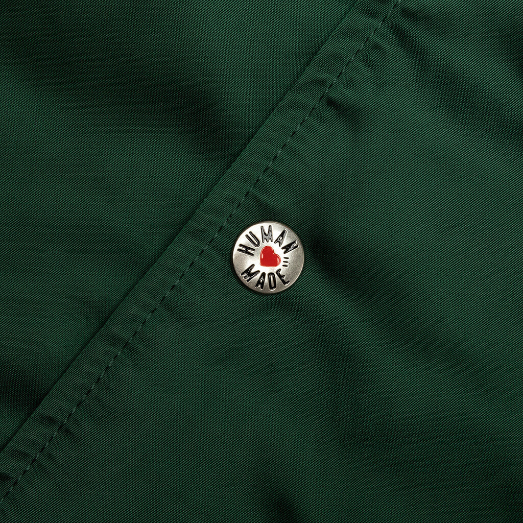 Nylon Stadium Jacket - Green