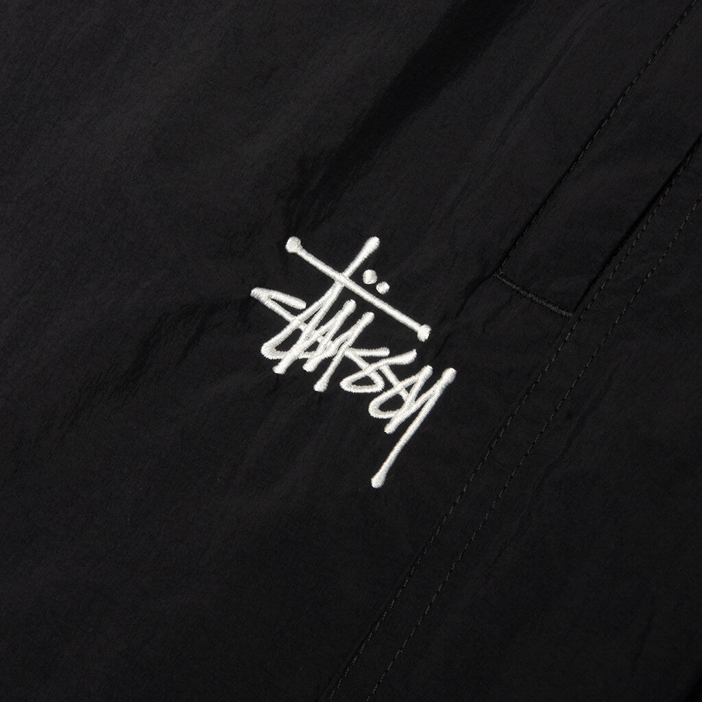 Nylon Track Pant - Black