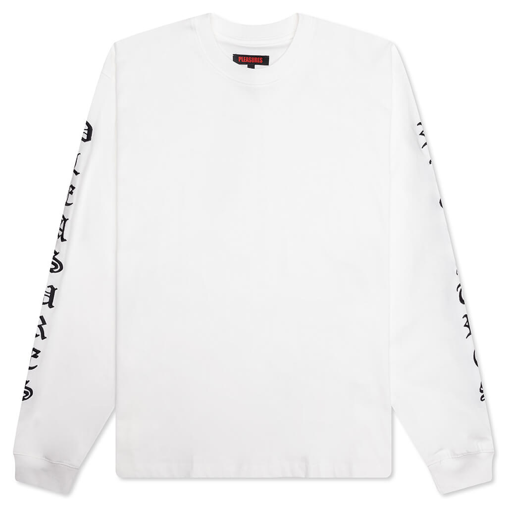 Oe Heavyweight Long Sleeve - White
