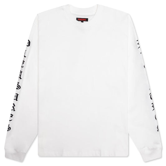 Oe Heavyweight Long Sleeve - White