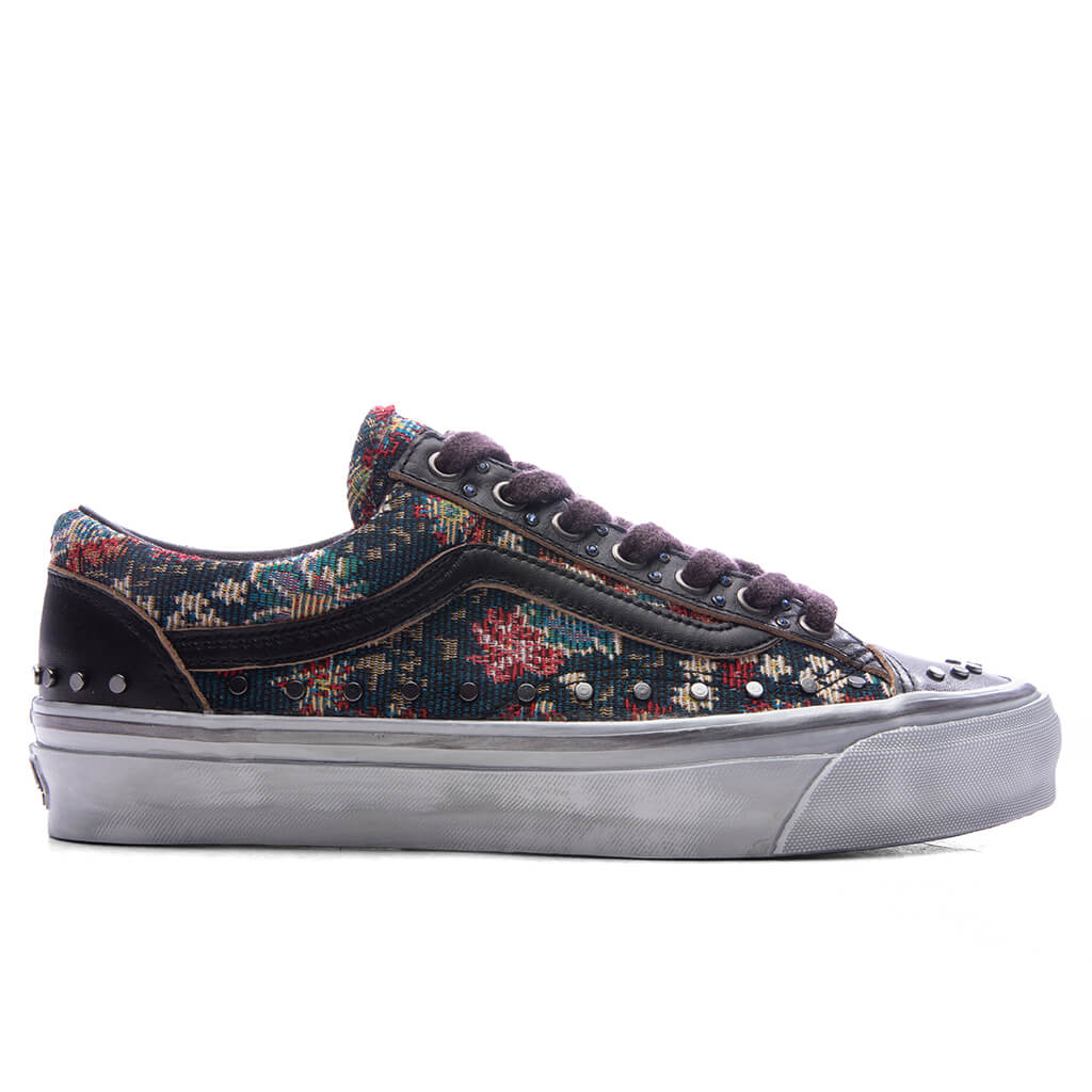 OTW Old Skool 36 Vibram Floral Rivets - Black