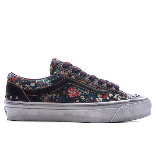 OTW Old Skool 36 Vibram Floral Rivets - Black