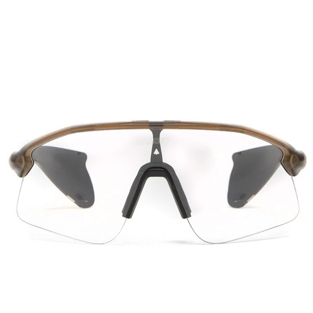 Oakley x Satisfy Stunt Devil Sunglasses - Matte Brown Smoke/Clear Photochromic Lense