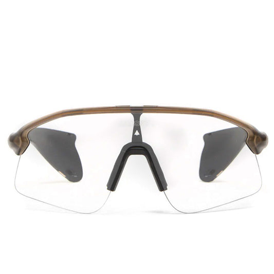 Oakley x Satisfy Stunt Devil Sunglasses - Matte Brown Smoke/Clear Photochromic Lense