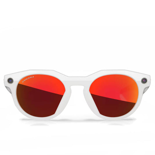 Oakley Meta HSTN - Warm Grey/Prizm Ruby