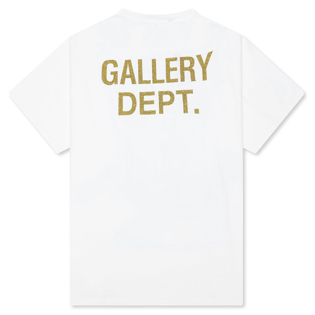 Oct Biker Dog Tee - Light Archival White