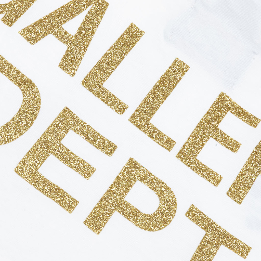 Oct Biker Dog Tee - Light Archival White