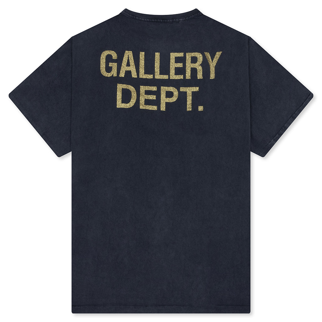 Oct Biker Dog Tee - Vintage Black