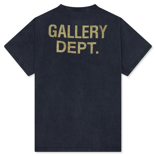 Oct Biker Dog Tee - Vintage Black