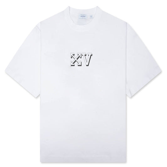 Off White x Feature Anniversary Skate S/S Tee - White