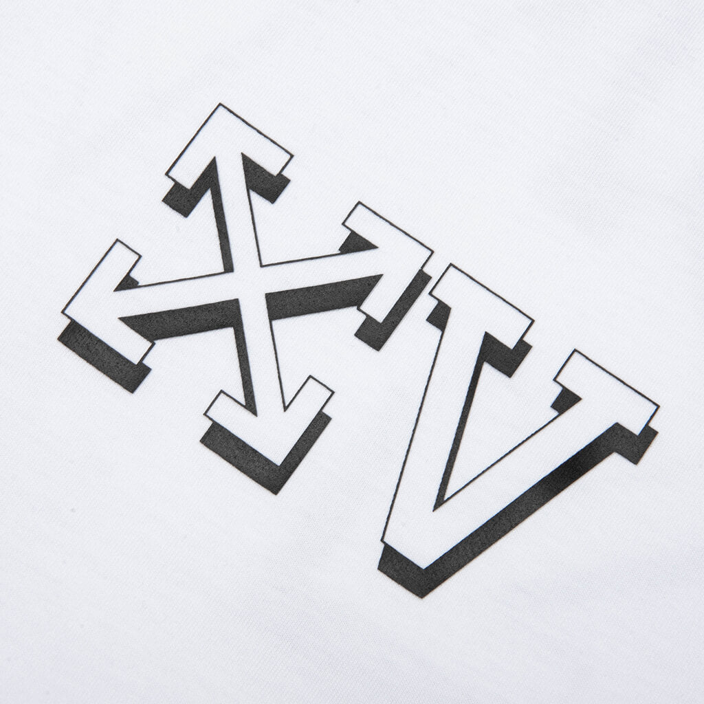 Off White x Feature Anniversary Skate S/S Tee - White