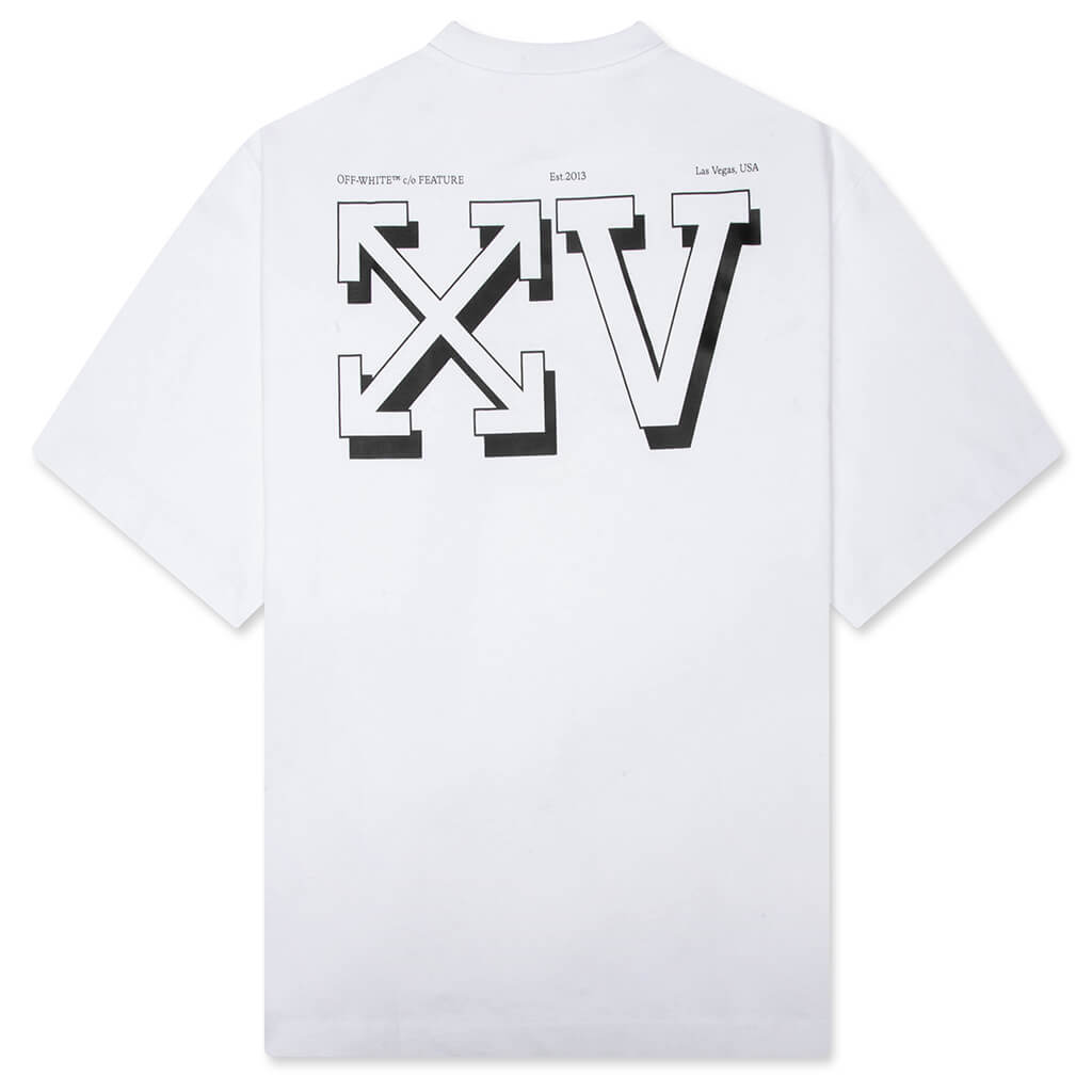 Off White x Feature Anniversary Skate S/S Tee - White