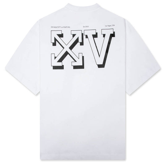 Off White x Feature Anniversary Skate S/S Tee - White