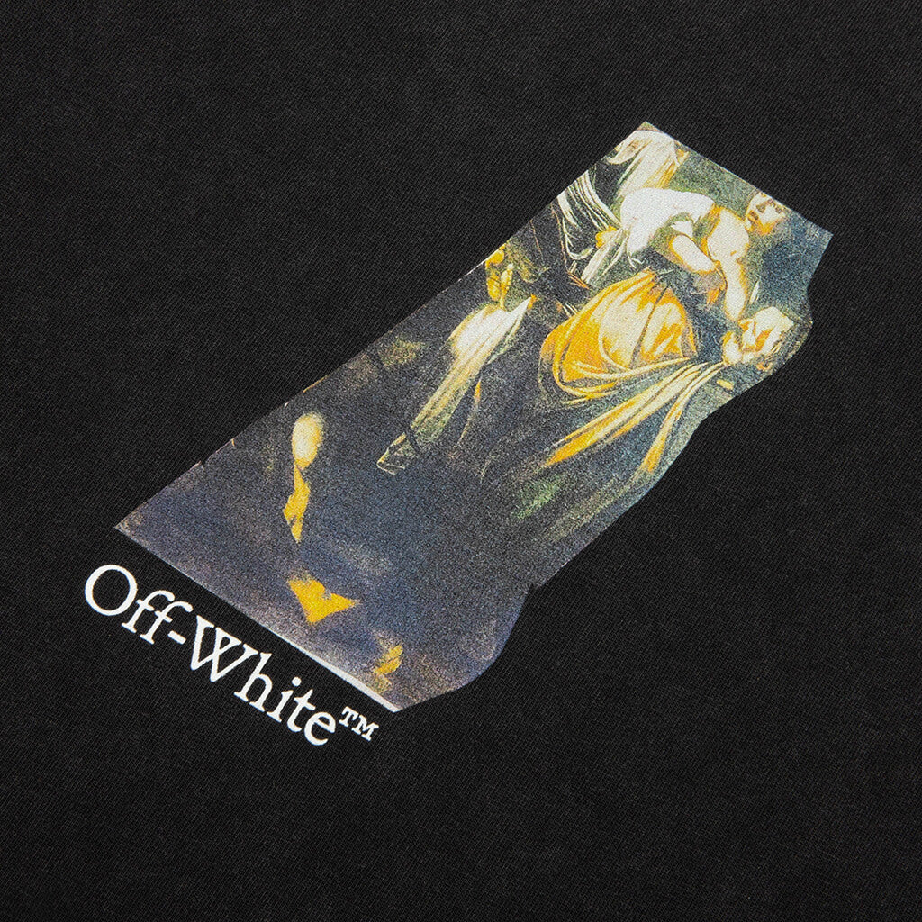 Off White x Feature Arrow Skate S/S Tee - Dark Grey