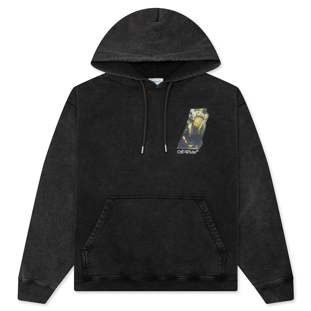 Off White x Feature Skate Hoodie - Dark Grey