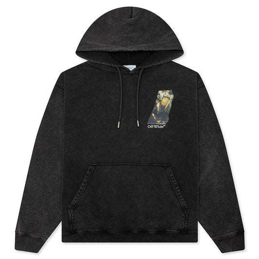 Off White x Feature Skate Hoodie - Dark Grey