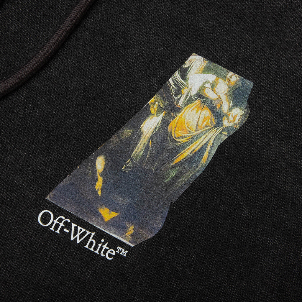 Off White x Feature Skate Hoodie - Dark Grey