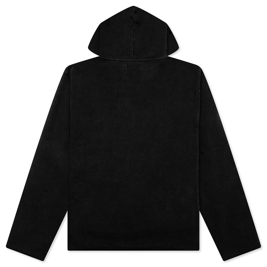 Oil Vintage Hoodie - Black
