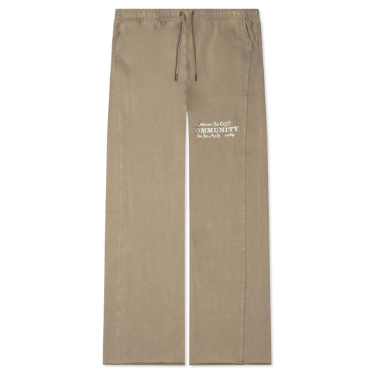 Oil Vintage Sweatpant - Pebble