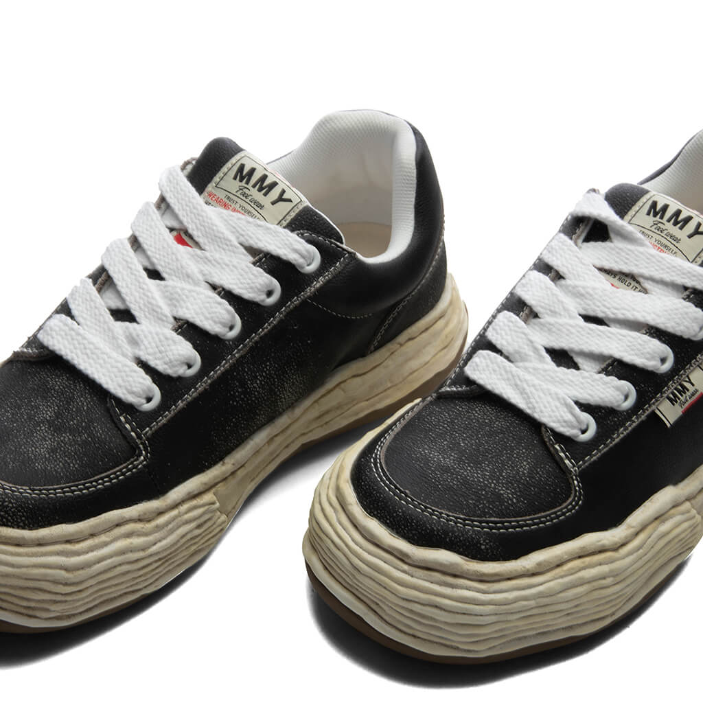 Oliver Low OG Sole Shrink Leather - Black