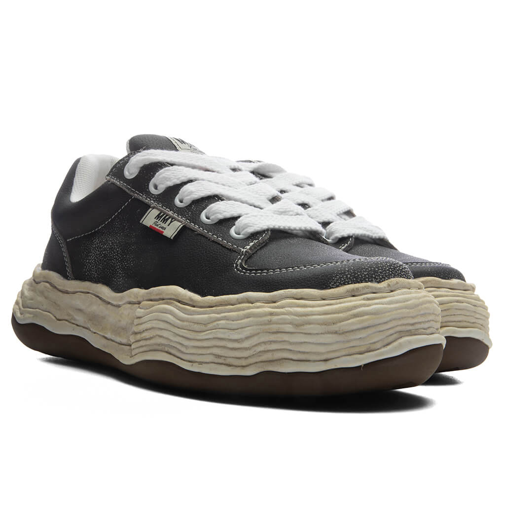 Oliver Low OG Sole Shrink Leather - Black