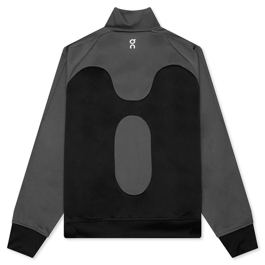 On x IKON Track Jacket - Black/Eclipse