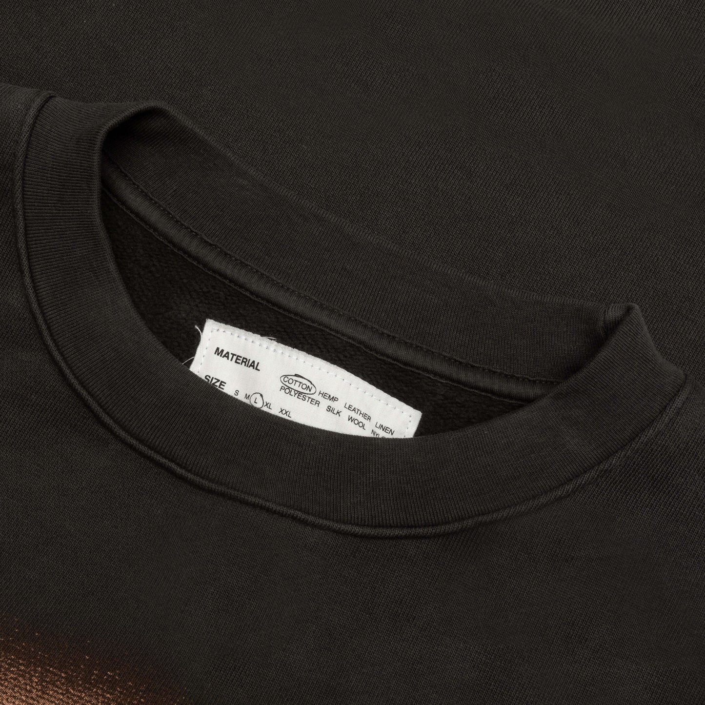 Beyond The Past Crewneck - Black