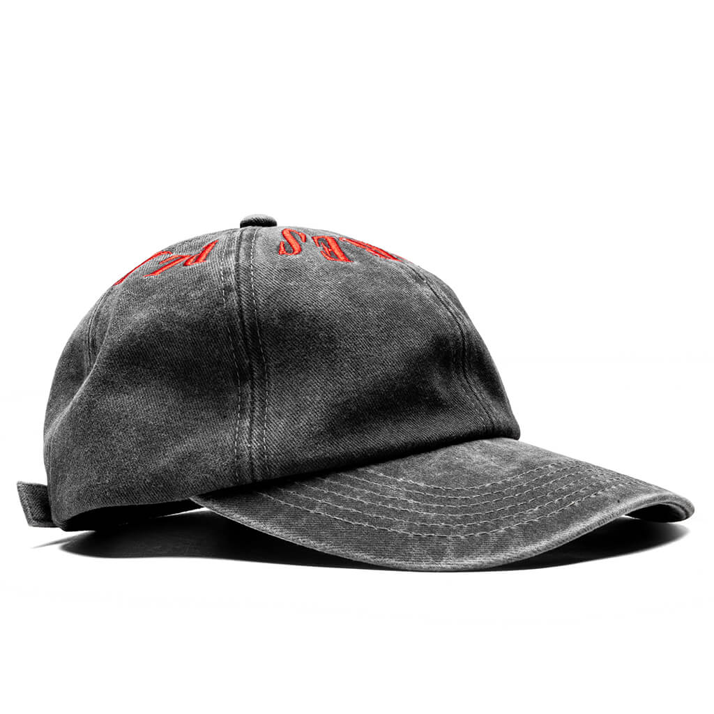 Onyx Crown Washed Cap - Black/Red