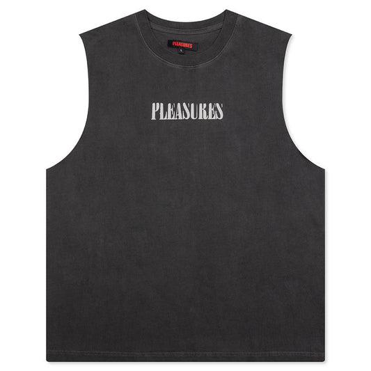 Onyx Sleeveless Shirt - Faded Black