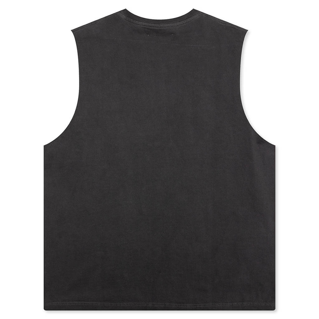 Onyx Sleeveless Shirt - Faded Black
