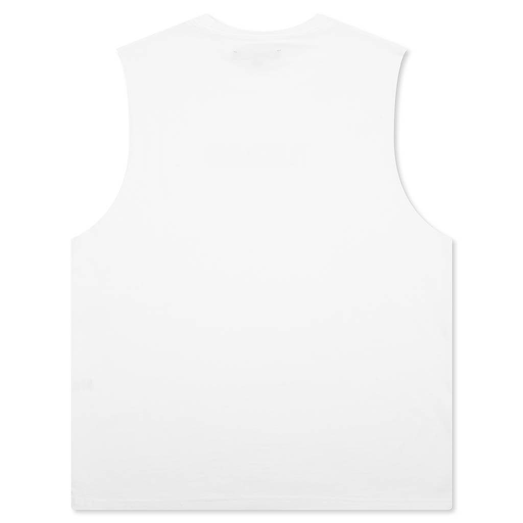 Onyx Sleeveless Shirt - White