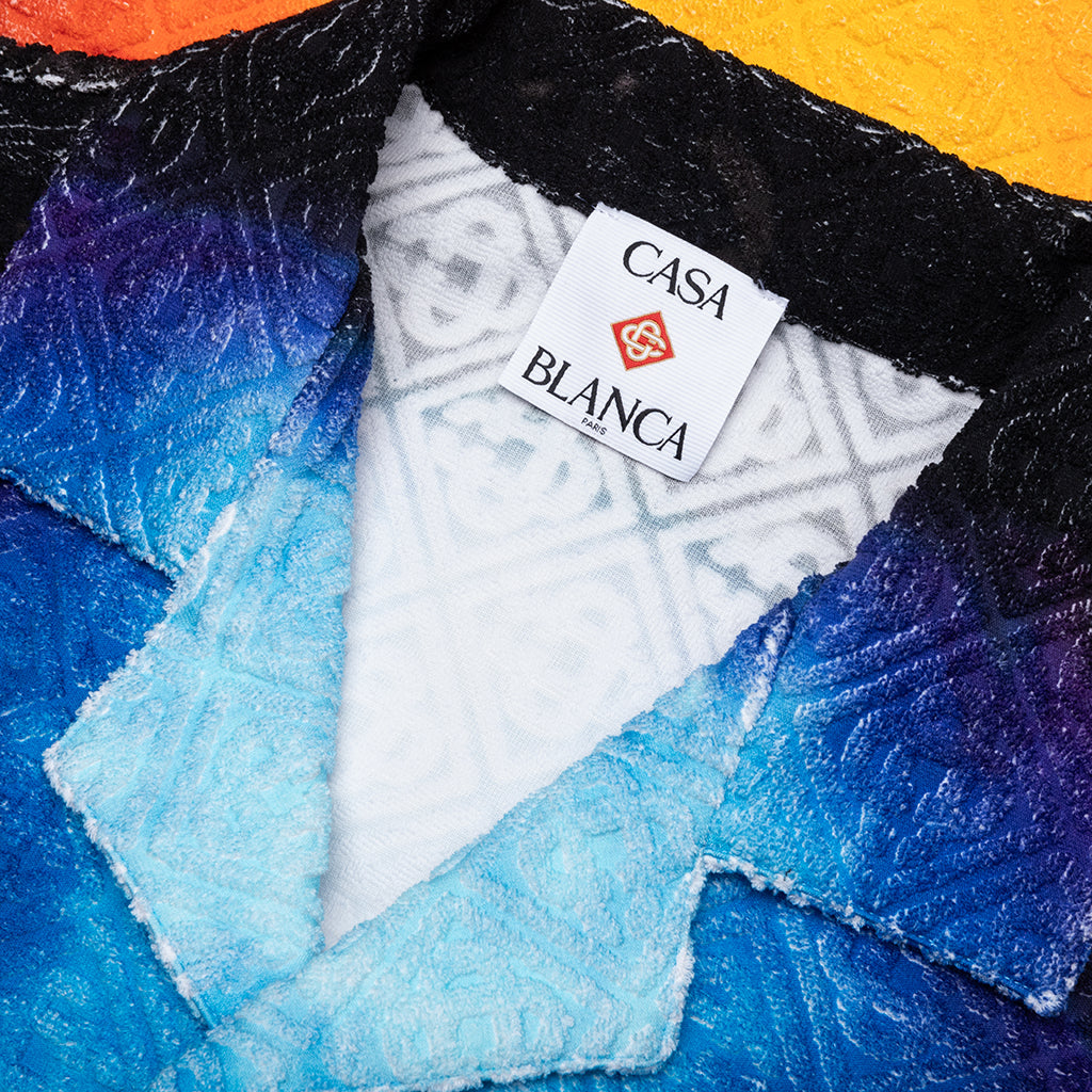 Gradient Towelling Shirt - Tie Dye