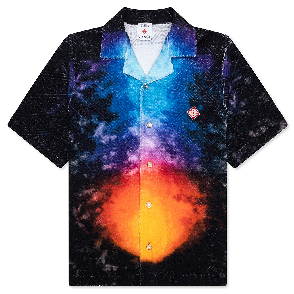 Gradient Towelling Shirt - Tie Dye