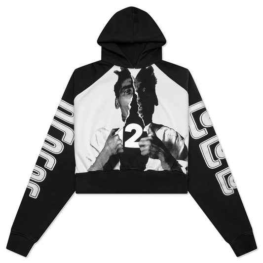 Open Up Agape Hoodie - Black/Heather