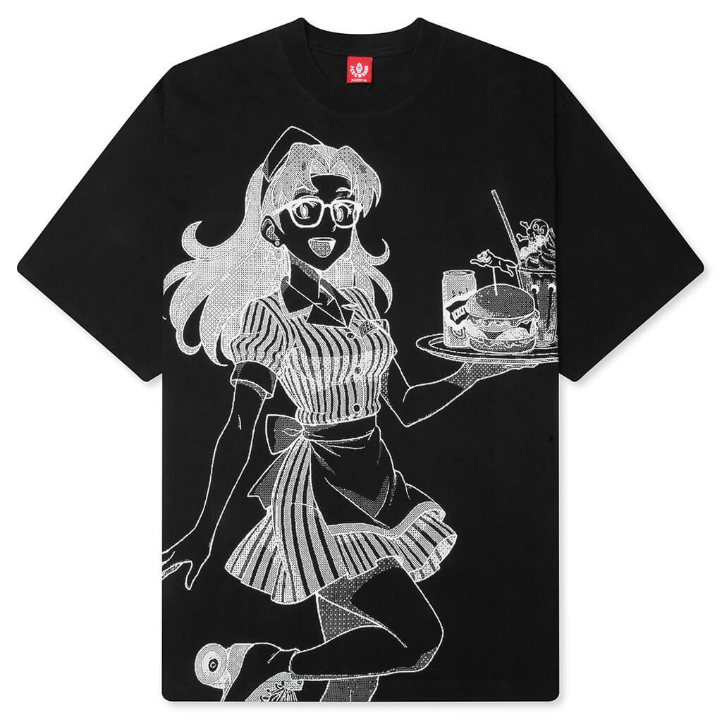 Order Up S/S Knit Tee - Black