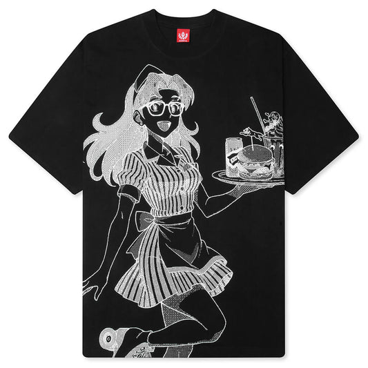 Order Up S/S Knit Tee - Black