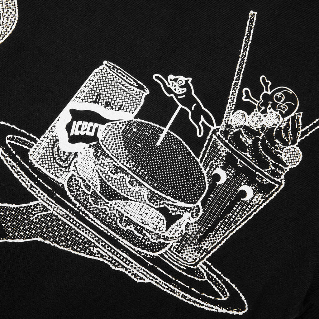 Order Up S/S Knit Tee - Black