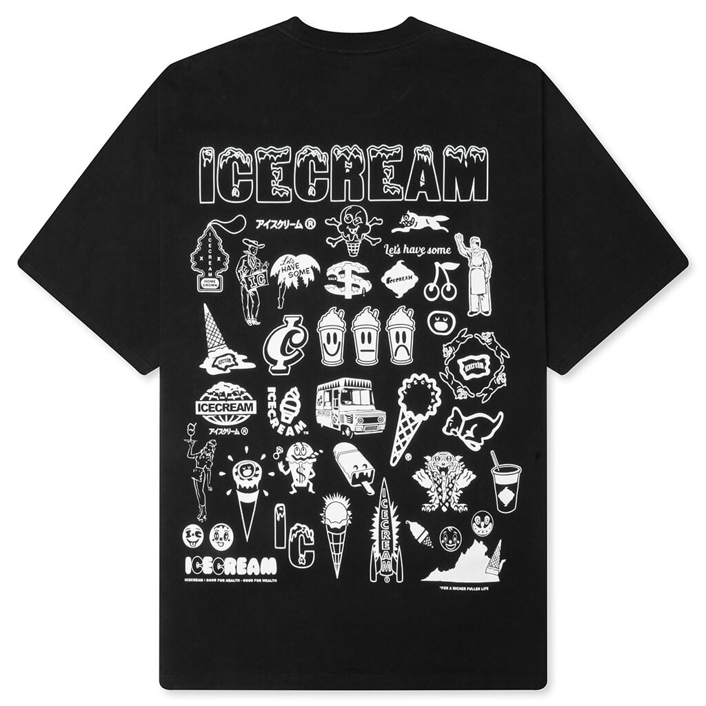 Order Up S/S Knit Tee - Black