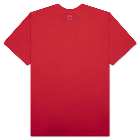 Origami S/S Tee - Fiery Red
