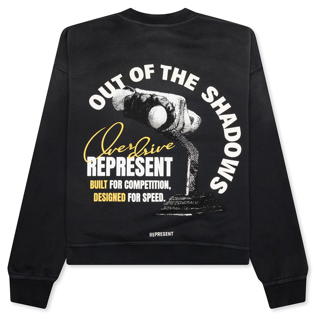Out Of The Shadows Sweatshirt - Stained Black