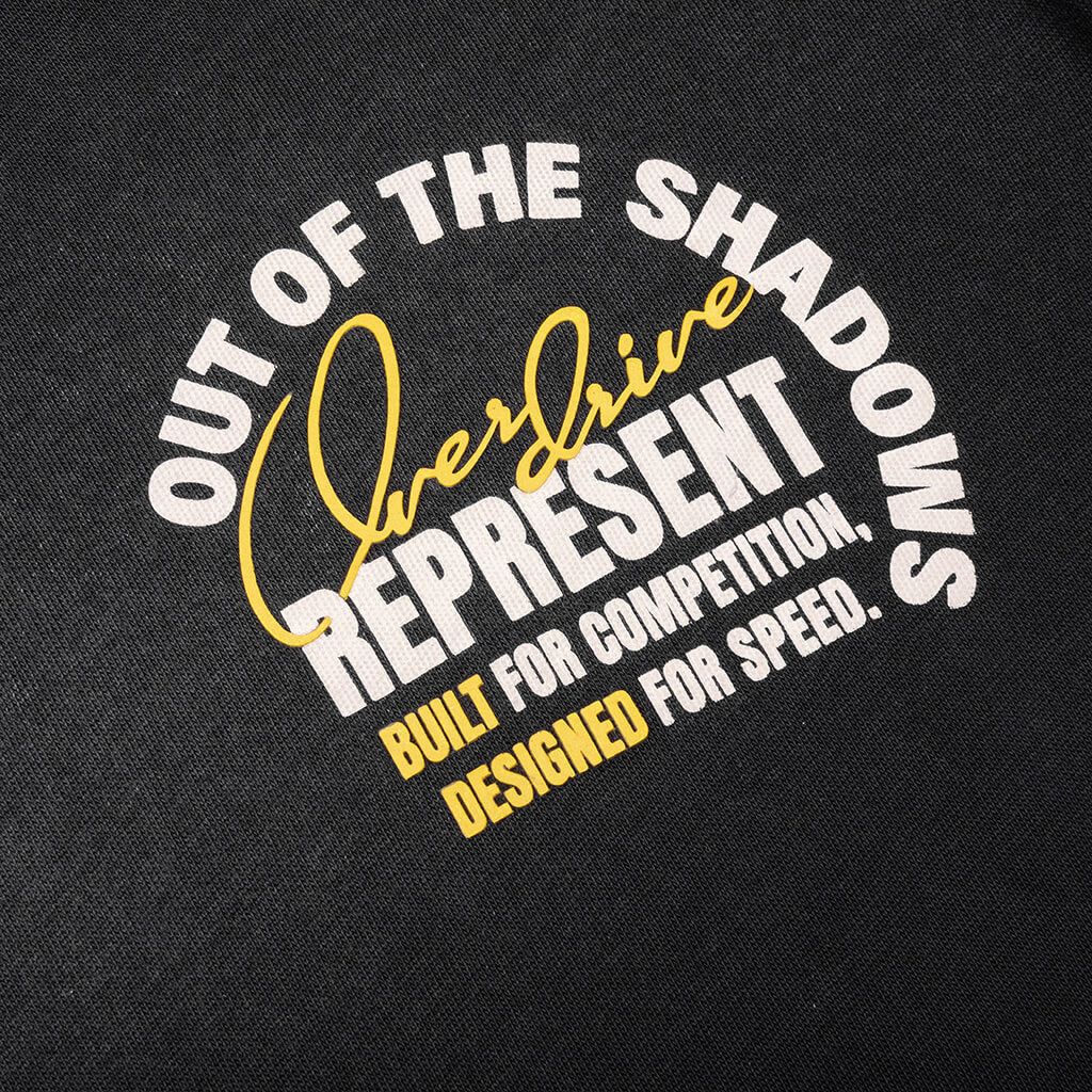 Out Of The Shadows T-Shirt - Stained Black