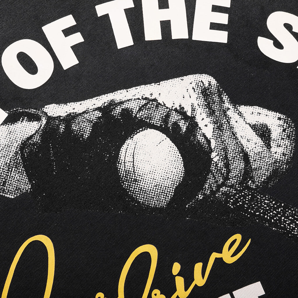 Out Of The Shadows T-Shirt - Stained Black