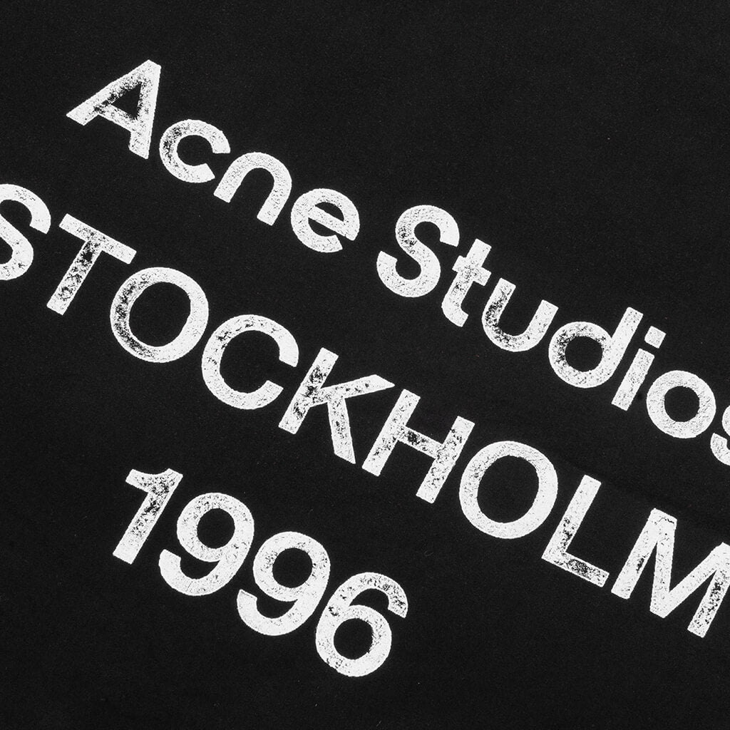 Logo Zipper Jacket - Black