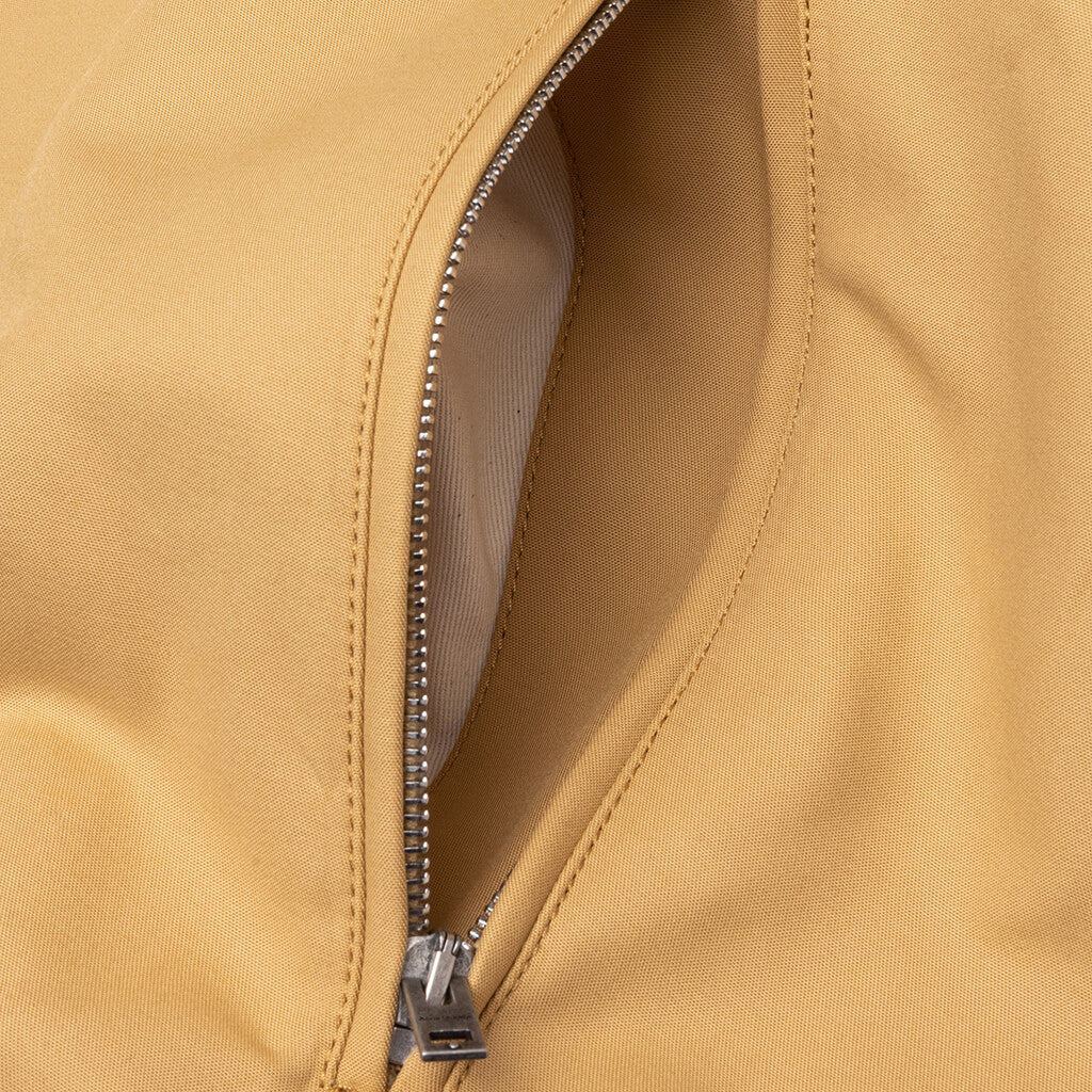 Double Cotton Satin Jacket - Sand Beige
