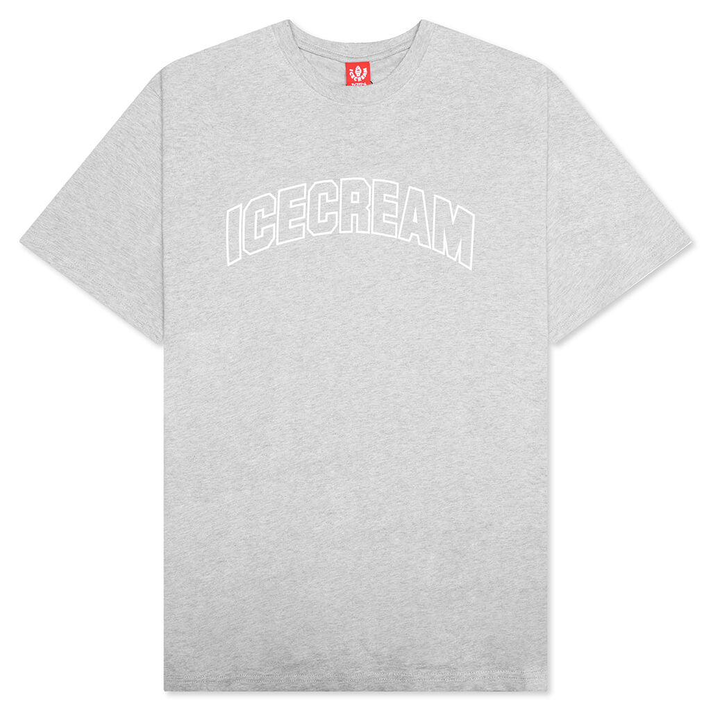 Outline S/S Tee - Heather Gray