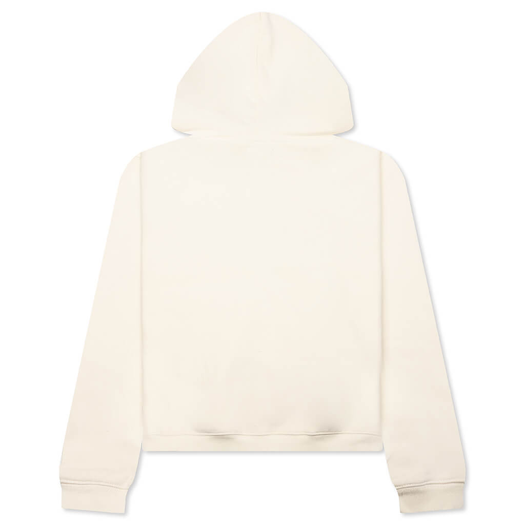 Outline Zip Hoodie - Ivory