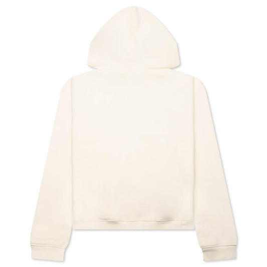 Outline Zip Hoodie - Ivory